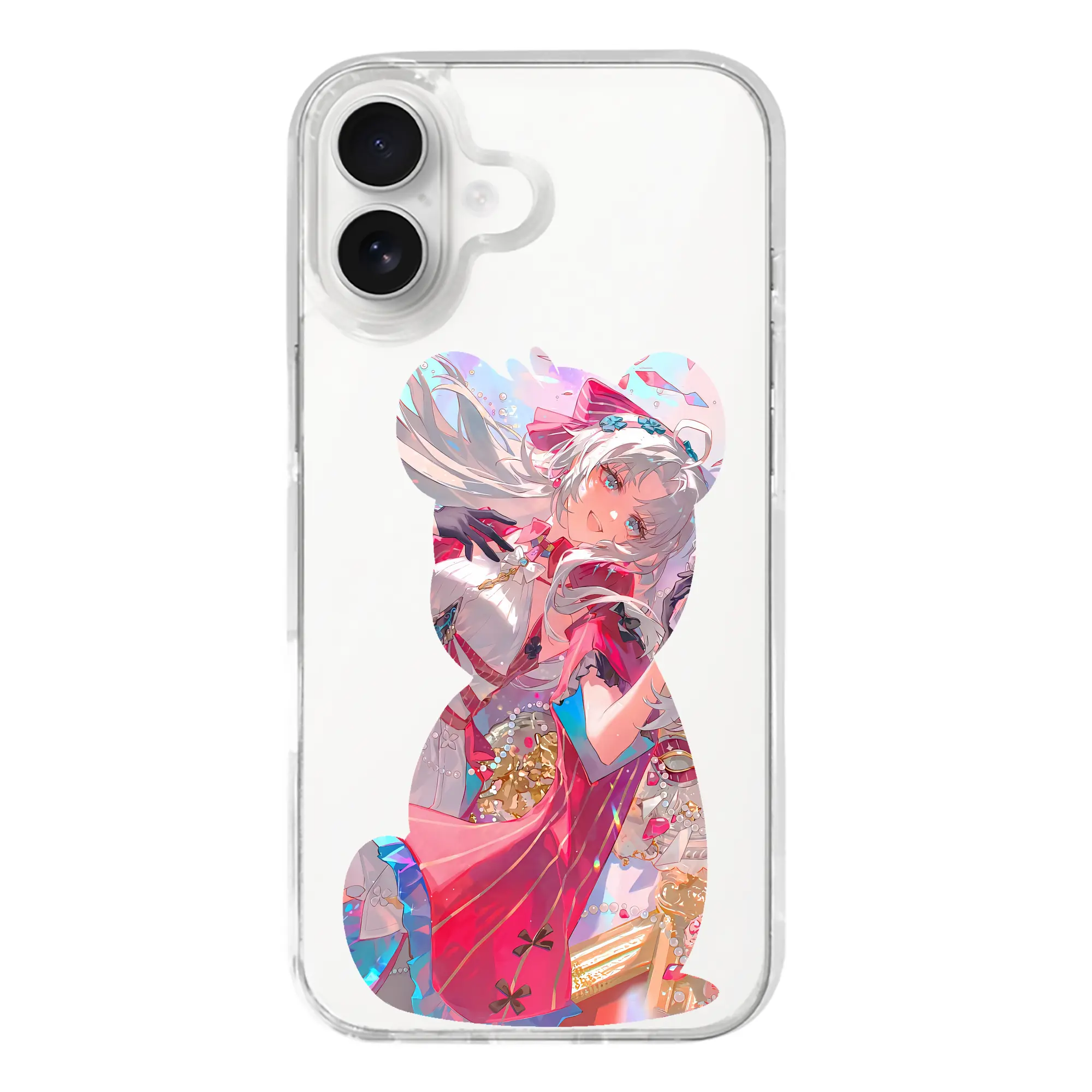 鳴潮 グッズ カルロッタ - iPhone 17シリーズ 透明スマホケース – 薄型・耐衝撃・精密フィット保護カバー